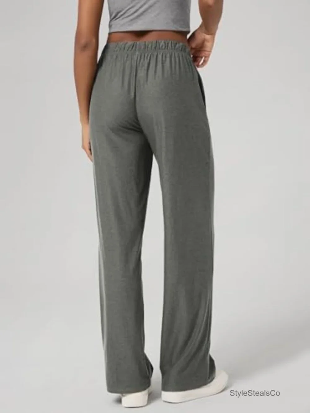 Pajama Lounge Pants with Pockets, Ultra-Soft Straight Leg, Relaxed Fit with